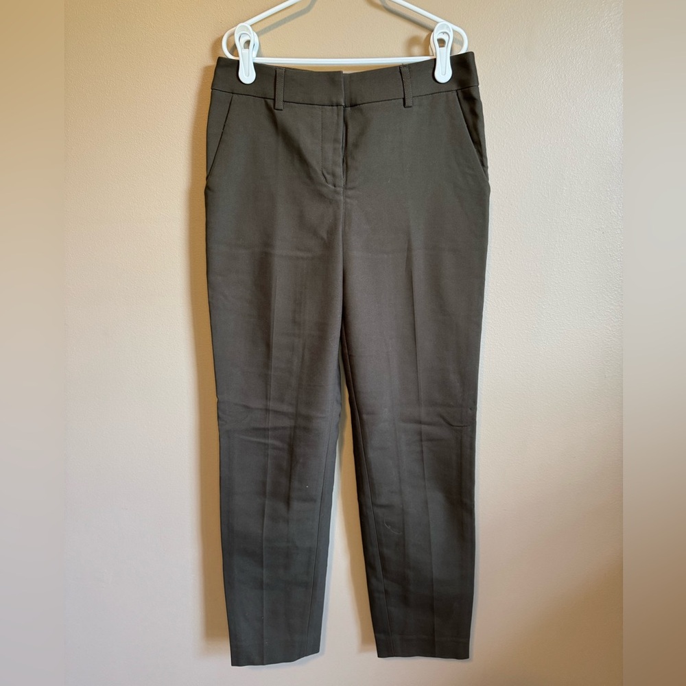 Express Olive Ankle Pants
